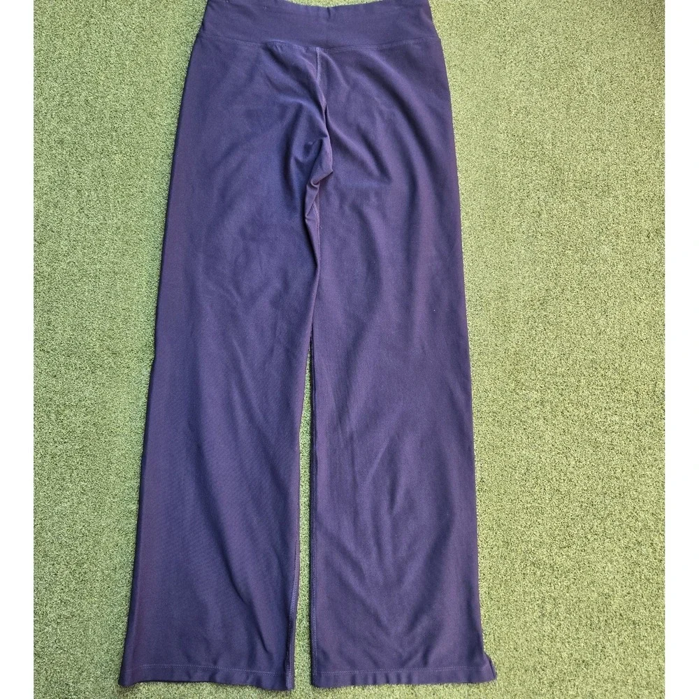 Nike Dry-Fit Women's Flared Leggings Navy Blue Size S - Picture 3 of 12